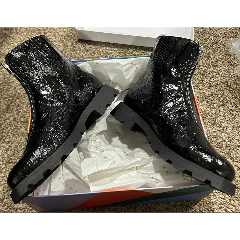 New in box Katy Perry Darling combat boots size 9 - Picture 3 of 9